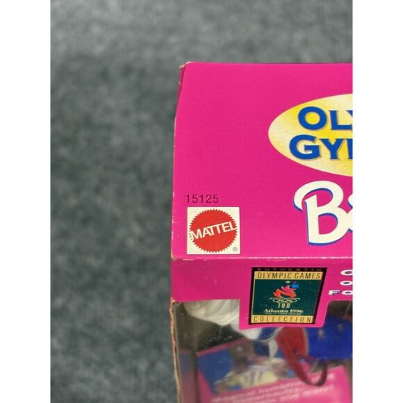 Vintage 1996 Olympic Gymnast Barbie Doll Atlanta Mattel 15125 New in Box USA - Picture 8 of 11